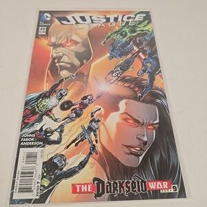JUSTICE LEAGUE #49 (DC 2016) High Grade "DARKSEID WAR" Pt.9 (G.Johns & J.Fabok)
